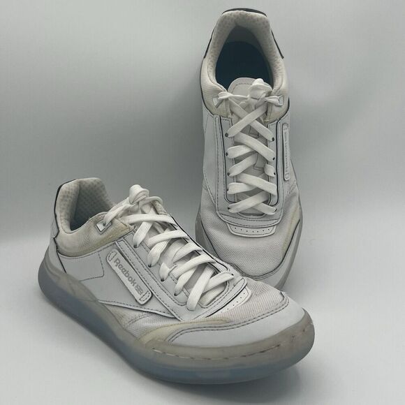 Reebok Club C Legacy 'White Radiant Aqua' GZ0085 Size 9 *See Photos - Picture 1 of 8